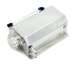 2L Universal Motor Aceite Combustible Gas Catch Can Respiradero Tanque Botella Refrigerante Radiador Tanque de desbordamiento - Product Image 1