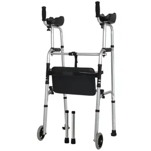 Andador y andador <span class=keywords><strong>de</strong></span> rehabilitación ortopédica para adultos con ruedas <span class=keywords><strong>de</strong></span> 5 \ "ayuda médica para caminar para subir escaleras para <span class=keywords><strong>personas</strong></span> <span class=keywords><strong>mayores</strong></span> - Product Image 5