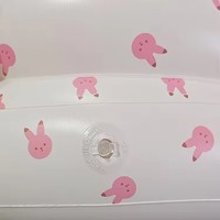 Chaise d'Apprentissage Gonflable en PVC pour Bébé de 4 à 12 Mois, Pliante Portable, Tabouret de Bain, Chaise Haute Repas, Petit Canapé pour Bébé