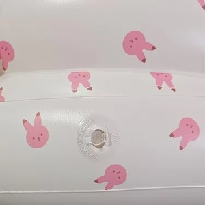 Sedia da studio gonfiabile in Pvc per bambini di 4-12 mesi portatile pieghevole sgabello da bagno per bambini sedia da pranzo per bambini Bb piccolo <span class=keywords><strong>divano</strong></span> - Product Image 6