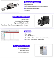 Prix bas peut couper métal/non métal double tête de coupe LF1325LC CNC Machine de découpe laser pour couper l'acier et le cuir
