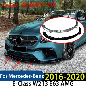 Protector de Parachoques Delantero para E-Class W213 E63 2016-2020 AMG, Difusor, Kit de Carrocería, Cubierta Protectora - Product Image 1