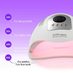 <span class=keywords><strong>Lampe</strong></span> à LED UV SUN X26 MAX haute puissance pour séchage rapide des gels, machine de photothérapie pour ongles, 81 LED, outils de manucure pour salon de beauté - Product Image 2