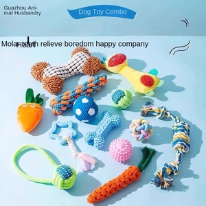 Jouet en caoutchouc <span class=keywords><strong>à</strong></span> nœuds lavable résistant aux morsures pour <span class=keywords><strong>chien</strong></span> de compagnie, pour le nettoyage des dents, soulagement de l'anxiété, vente en gros Chai Samo - Product Image 3