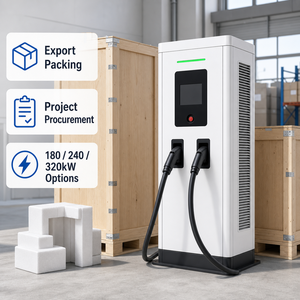 OEM หรือ ODM สถานีชาร์จรถยนต์ไฟฟ้าแบบเร็ว รองรับ 3 หรือ 4 หัวชาร์จ พร้อมระบบ V2g/V2l/V2h กำลังไฟ 320kW-480kW ได้รับมาตรฐาน CE - Product Image 6