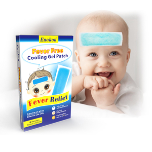 Parche antipirético para bebés, Parche de gel refrigerante para la fiebre, cambia de color, OEM - Product Image 1