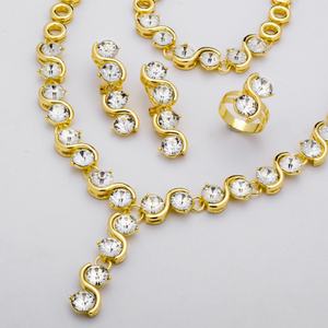 Ensemble de bijoux de mariée en or Zeadear, bijoux tendance 2021, bijoux de Dubaï, bracelets pour femmes, ensembles de bijoux lourds - Product Image 3