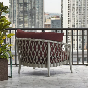 USA Outdoor Einzigartige Garten <span class=keywords><strong>Sofa</strong></span> <span class=keywords><strong>Set</strong></span> Gemütliches Seil Design Mit Ess anwendung Hot Sale Möbel in Polen - Product Image 5