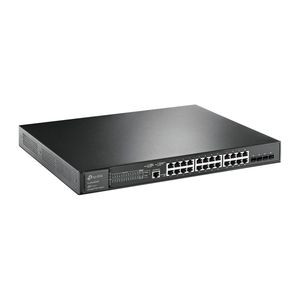 TP JetStream 32-Port 12 Gigabit and 4-Port 10GE SFP+ L2+ Managed <b>Switch</b> with 24-Port PoE+ (TL-SG3428XMP) - Product Image 2