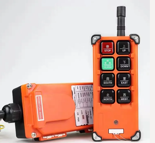 F21-E1B High Quality VHF/UHF 220V Wireless Industrial Remote Control with 1 kW Power for Electric Hoist Crane Lift