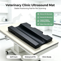 Tapis de positionnement pour échographie cardiaque vétérinaire de qualité hospitalière, anti-mouvement, pour animaux de compagnie, facile à nettoyer