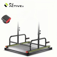 Estación de Dominadas PINJIAN para Ejercicio en Casa, Equipo de Gimnasio Interior Multifuncional, Estación de Dominadas y Flexiones