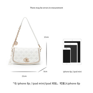 <span class=keywords><strong>Sac</strong></span> carré chic pour femme <span class=keywords><strong>CK</strong></span>&WQ, <span class=keywords><strong>sac</strong></span> sous le bras de luxe léger et haut de gamme, <span class=keywords><strong>sac</strong></span> à bandoulière et <span class=keywords><strong>sac</strong></span> à <span class=keywords><strong>main</strong></span> tendance avec chaîne - Product Image 4