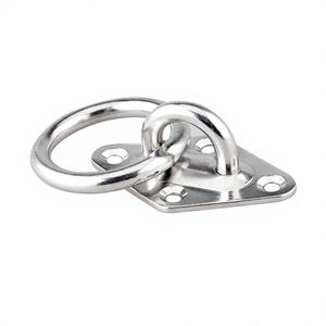 ตะขอสแตนเลส OEM สำหรับแขวนพัดลม โคมไฟระย้า ฐานรูปทรงเพชร จมูกประตู M5*60*36 ผิวเรียบ วัสดุเหล็ก - Product Image 4