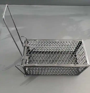 Piège à rats métallique à ressort à entrée unique pour capture vivante, cage à rongeurs pour usage intérieur et extérieur - Product Image 5