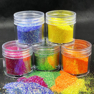 Bán buôn Hot Bán PBT huỳnh quang óng ánh FC tối Chunky glitters bột cho giáng sinh trang trí, vv - Product Image 4