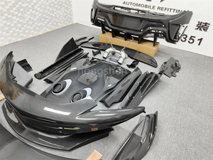 Voor Mclaren 540c 570S Upgrade 600lt Stijl Volledig Koolstofvezel Bodykit Nieuwe Staat Voor Achterbumpers Zijrokken Staart Covers <span class=keywords><strong>Exh</strong></span> - Product Image 4