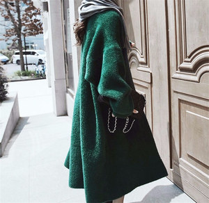 Caldo inverno da <span class=keywords><strong>donna</strong></span> corea lungo e morbido <span class=keywords><strong>Cardigan</strong></span> <span class=keywords><strong>oversize</strong></span> accogliente cappotto Midi con maglioni lunghi e aperti in maglia anteriore <span class=keywords><strong>Cardigan</strong></span> da <span class=keywords><strong>donna</strong></span> - Product Image 6
