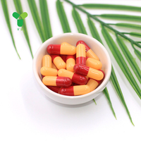 Capsules de gélatine vides YS, taille personnalisée, 2 couleurs, qualité pharmaceutique, logo personnalisé, capsules vides
