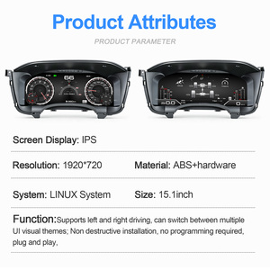 ชุดหน้าปัดดิจิตอล LCD ระบบ Linux ยี่ห้อ NaviHua สำหรับ Chevrolet Silverado ปี 2007-2013 - Product Image 5