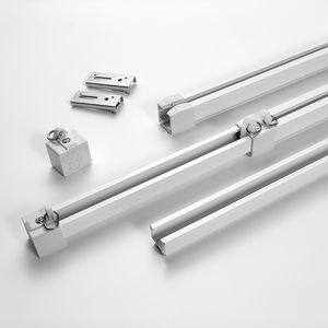 <span class=keywords><strong>Binario</strong></span> <span class=keywords><strong>per</strong></span> <span class=keywords><strong>Tende</strong></span> in Alluminio Estensibile, Telescopico, Espandibile, Montaggio a Soffitto, Silenzioso, <span class=keywords><strong>per</strong></span> Finestre - Product Image 3