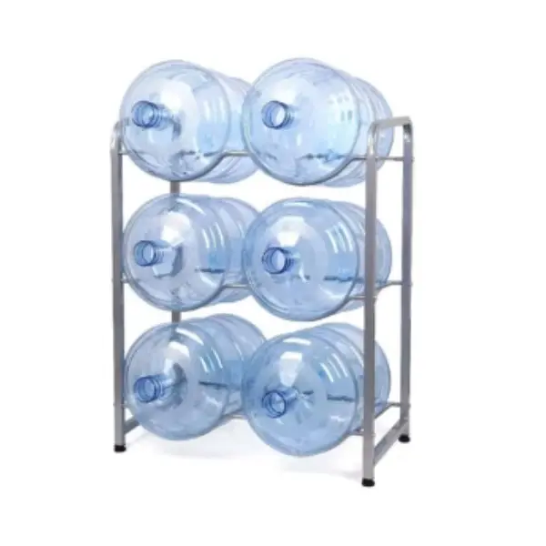 Stackable 5 Gallon Water Drum Jug Bottle Floor Storage Rack Shelving Holder for Water Cooler Dispenser