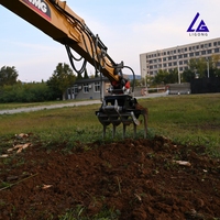 Direct usine Grappin à grumes Scorpion pour excavatrice, certifié CE, hydraulique, robuste, haute performance, pour le chargement de grumes de grande taille