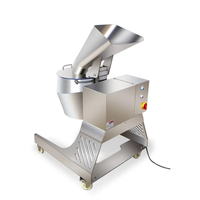 Automatische aardappelverwerkingsapparatuur, roestvrijstalen aardappelmes, -snijder en -schaaf, commerciële aardappelsnijder