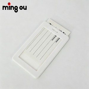 <span class=keywords><strong>Étiquettes</strong></span> de <span class=keywords><strong>bagages</strong></span> vierges en PVC/PET avec sangle réglable, prêtes <span class=keywords><strong>à</strong></span> être expédiées, impression UV personnalisée pour compagnies aériennes, cadeau pour passagers - Product Image 5