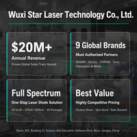 Module de diode laser bleu haute puissance Star Laser SL4505WM 450nm 5W TTL PWM pour gravure et découpe laser CNC