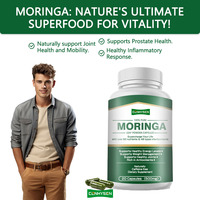 Kapsul Daun Moringa Kustomisasi Pabrik, Penambah Energi, Pengatur Berat Badan, Pendukung Antioksidan, Suplemen Herbal