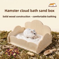 Toilette intérieure pour hamster, bac à sable de bain élargi et sans éclats, écologique, fournitures pour petits animaux de compagnie - Yilin Pet