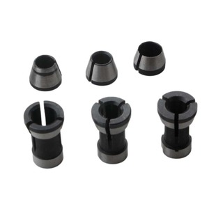 Milling Cutter Shank Bushing 6mm 1 4 8mm Carbon Steel Adaptor For Woodworking Trim Machine Chuck Conversion Tool - Product Image 5