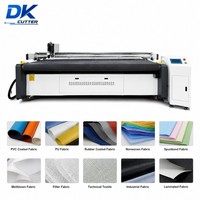Máquina de Corte CNC con Alimentación Automática de Rollo para Tela Industrial, PVC, PU, Goma, Tela Filtrante Recubierta, Textil No Tejido