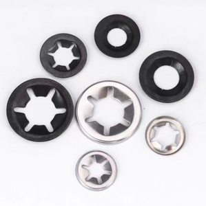 65Mn steel starlock <b>bearing</b> retaining washers plum clamp spring washer M4x12mm - Product Image 3