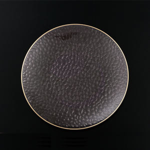 طبق كبير من البلاستيك الشفاف للاستعمال مرة واحدة لحفلات الزفاف طبق زخرفي أنيق - Product Image 4