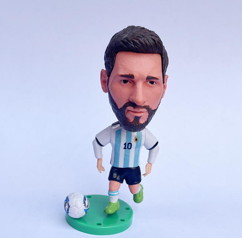 Style non souriant d'Argentine Messi