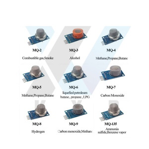 9PCS/Lot Gas Detection Sensor Module MQ-<strong>2</strong> MQ-<strong>3</strong> MQ-4 MQ-5 MQ-6 MQ-7 MQ-8 MQ-9 MQ-135 Sensor Module Gas Sensor Starter Kit - Product Image 1