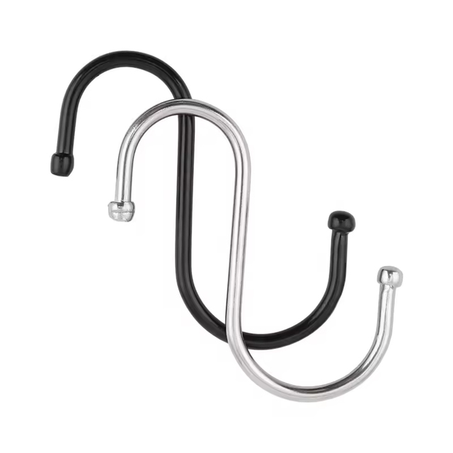 Custom Carbon Steel Stainless Steel Music Wire Copper Aluminumblack Oxide Color Coding Nickel  S Hook Wire Forming