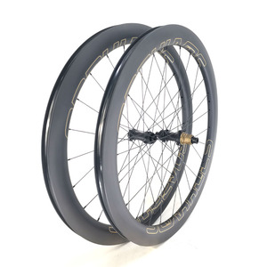 Jeu de roues de vélo de route en carbone SOARROCS 31 mm de large 700C, roue de gravier en carbone tubeless 25 mm de large avec frein à disque céramique Ratchet 54T - Product Image 1