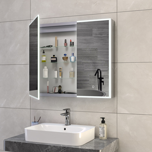 Armoire à pharmacie personnalisée classique moins chère étanche <span class=keywords><strong>miroir</strong></span> de bain à led intelligent - Product Image 1