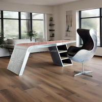 G-Bardon T8310 pour bureau d'industrieliste, ensemble complet - Finition aluminium antique, couleurs personnalisables pour la maison, l'hôtel ou le bureau
