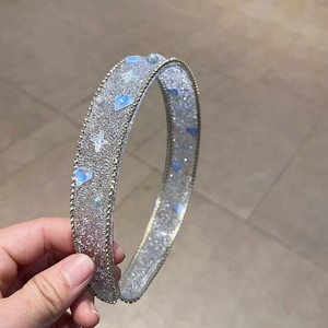 Diadema de Cristal Estilo Coreano con Pedrería, Elegante Accesorio para el Cabello con Forma de Corona para <span class=keywords><strong>Mujer</strong></span>, Impermeable y Ecológico, Ideal para Bodas - Product Image 5