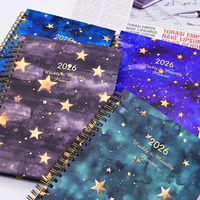 Agenda 2026 con Logotipo Personalizado, Tapa Dura, A5, Diaria y Semanal, con Pestañas Mensuales, Encuadernación en Espiral, Diario, Cuaderno