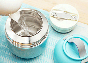 Conteneur alimentaire isotherme en acier inoxydable 04, bouteille isotherme à double paroi, boîte à lunch, isolation thermique de 6 à 12 heures - Product Image 2