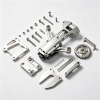 Layanan Pemesinan CNC Kustom Pabrik, Pemesinan Bubut, untuk Part Kit Drone Profesional dari Aluminium Alloy dan Stainless Steel