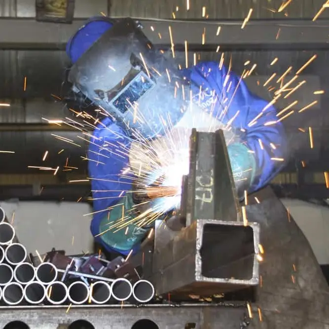 OEM Metal Fabrication Kunden spezifische Blechs chweiß herstellung Schweißt eile