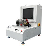 Machine d'équilibrage dynamique à positionnement automatique horizontale compacte à écran tactile, équilibreuse de haute précision pour petits rotors de moteur