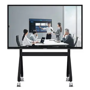Factory Wholesale All-In-One 10-Point Touch Screen Class Android 4K Electronic Lcd Touch Tv For Enhanced Collaboration