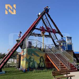Manège <span class=keywords><strong>Bateau</strong></span> <span class=keywords><strong>Pirate</strong></span> 24 Places 11KW 380V – Équipement de Parc d'Attractions Passionnant pour Parc Thème, Carnaval, Aire de Jeux Extérieure – À Vendre - Product Image 2